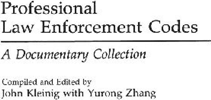 Professional Law Enforcement Codes