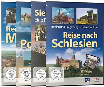 Eine Reise in die Vergangenheit - Deutsche Ostgebiete [4 DVDs] DVD