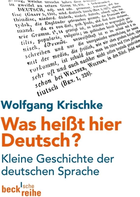 Was heißt hier Deutsch?