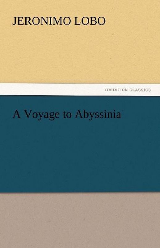 A Voyage to Abyssinia