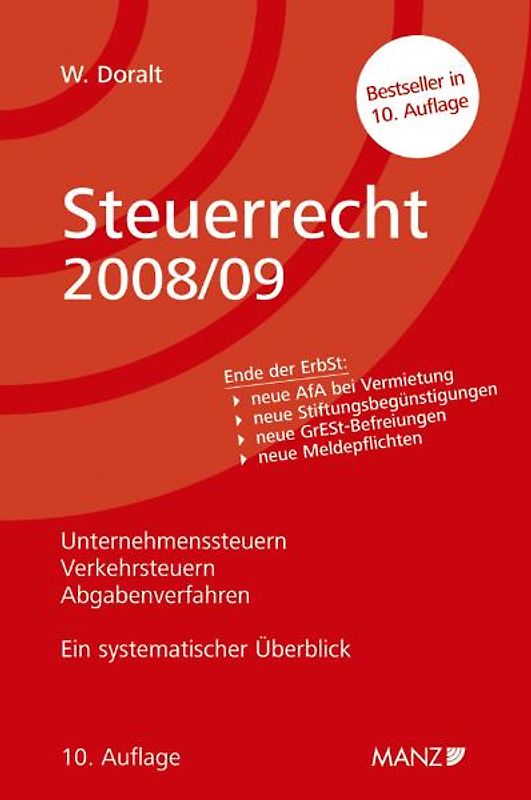 Steuerrecht 2008/09
