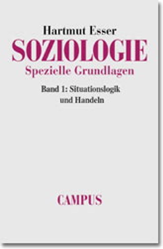 Soziologie. Spezielle Grundlagen