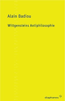 Wittgensteins Antiphilosophie