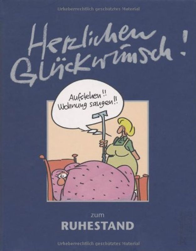 Glückwunsch zum Ruhestand
