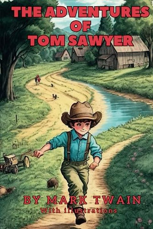 The Adventure Of Tom Sawyer By Mark Twain: The classic adventure novel with original Illustrations.A perennially popular and globally recognized tale ... and mischief in the world of adolescence