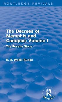 The Decrees of Memphis and Canopus