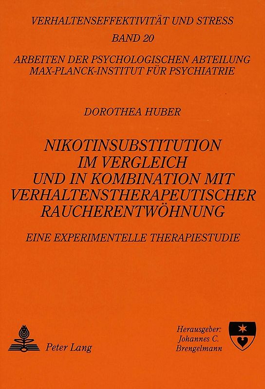 Nikotinsubstitution im Vergleich und in Kombination mit verhaltenstherapeutischer Raucherentwöhnung