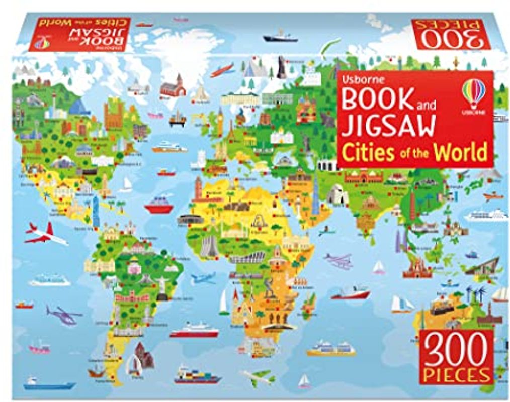 Usborne Book and Jigsaw Cities of the World: 1