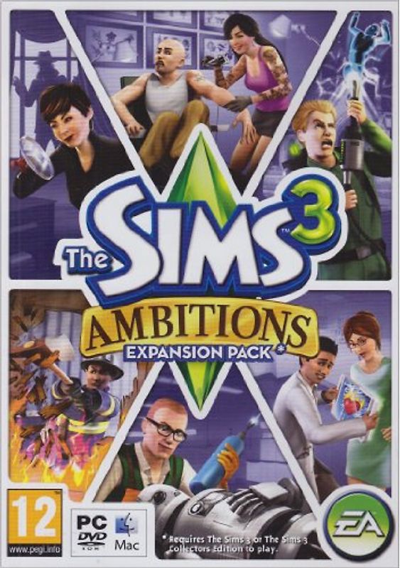 The Sims 3: Ambitions [AddOn, Internationale Version] PC Spiele