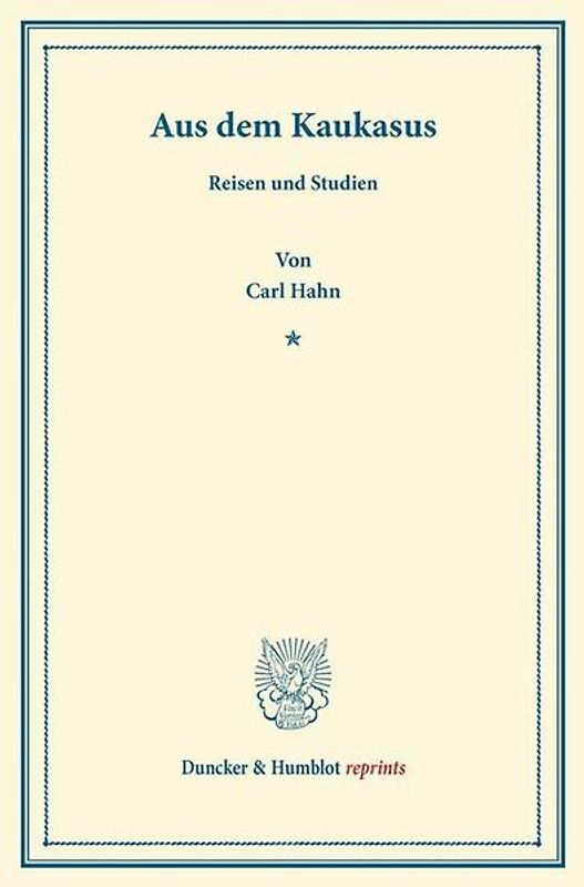 Aus dem Kaukasus.