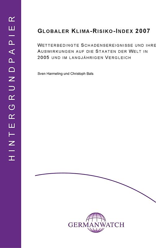Globaler Klima-Risiko-Index 2007