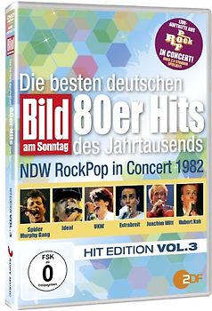 BamS - Die besten deutschen 80er Hits des Jahrtausends - Hit Edition Vol. 3 - NDW RockPop in Concert 1982 DVD