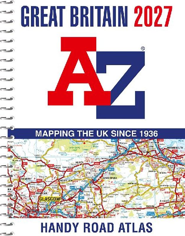 Great Britain A-Z Handy Road Atlas 2027 (A5 Spiral)