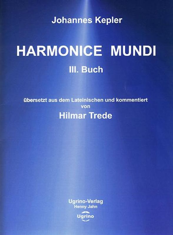 Harmonice mundi, III. Buch