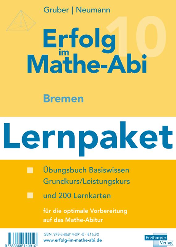 Erfolg im Mathe-Abi 2010 Lernpaket Bremen Gymnasium