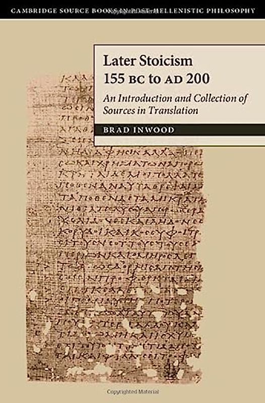 Later Stoicism 155 BC to AD 200