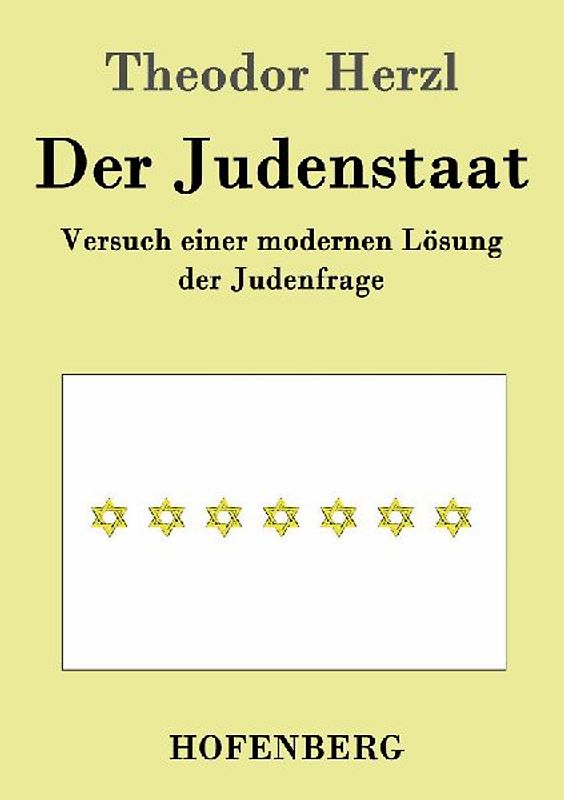 Der Judenstaat
