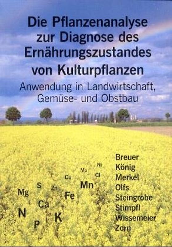 Die Pflanzenanalyse zur Diagnose des Ernährungszustandes von Kulturpflanzen