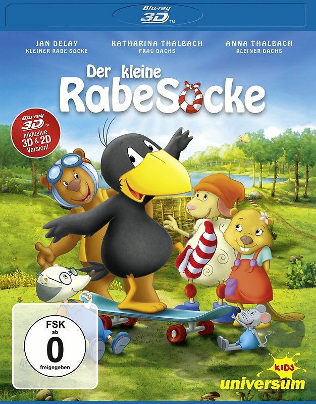 Der kleine Rabe Socke [3D] 3D Blu-ray Disc
