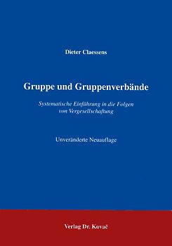 Gruppe und Gruppenverbände