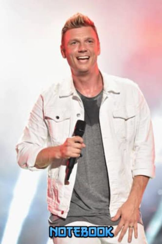 Notebook : Nick Carter Notebook 100 Pages Lined Pages Journal For Home, Work , Students and Teens #514