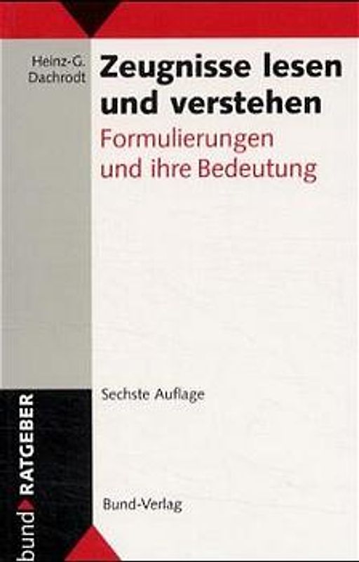Zeugnisse lesen und verstehen