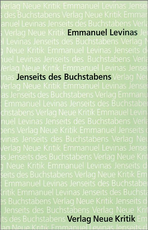 Jenseits des Buchstabens