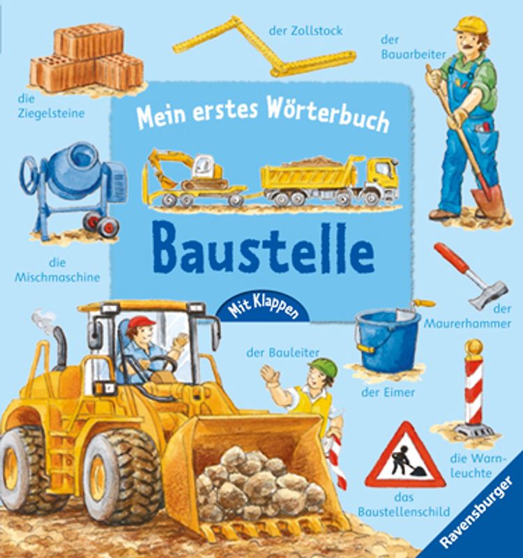 Mein erstes Wörterbuch: Baustelle
