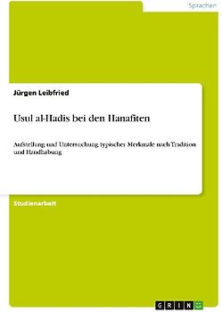 Usul al-Hadis bei den Hanafiten