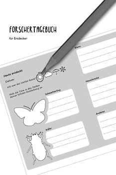 Forschertagebuch für Entdecker (Mal- und Rätselbücher)