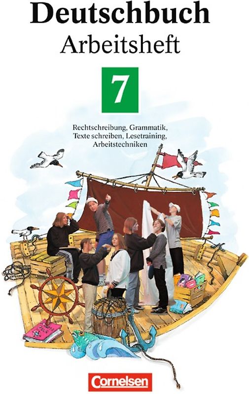 Deutschbuch Gymnasium - Allgemeine Ausgabe/Bisherige Fassung 1996 / 7. Schuljahr - Arbeitsheft mit Lösungen
