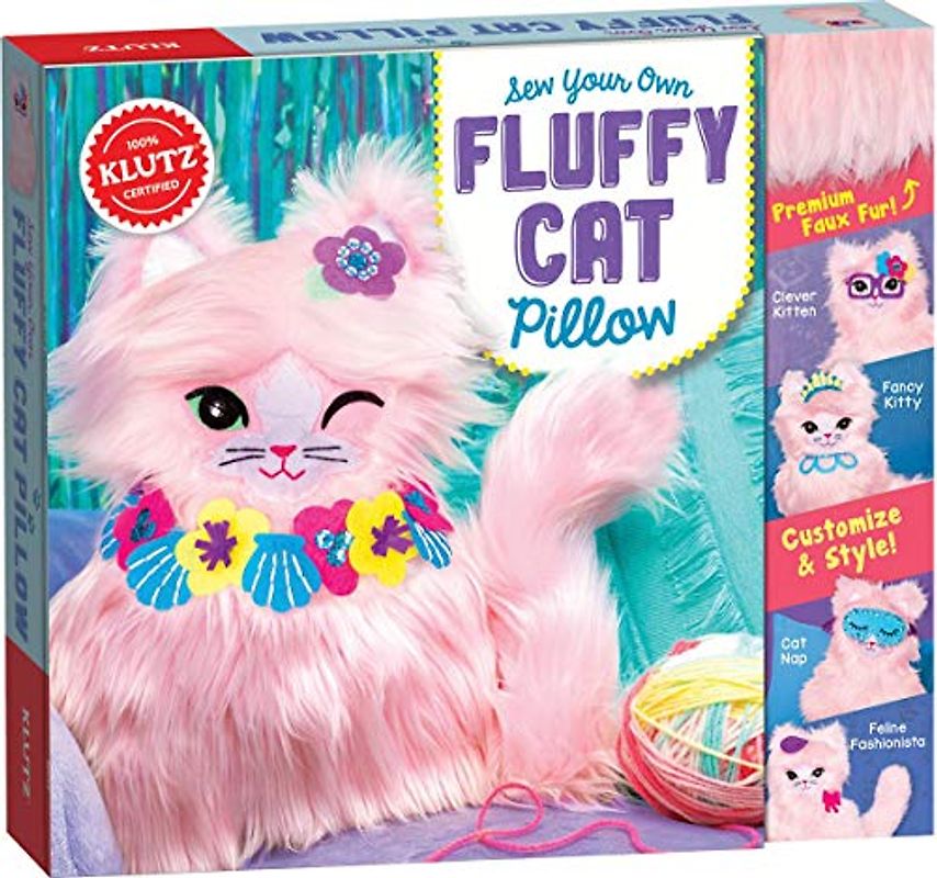 Sew Your Own Fluffy Cat Pillow (Klutz)