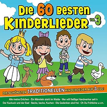 Familie Sonntag - Die 60 besten Kinderlieder Vol.3 - Die schönsten traditionellen Kinderlieder