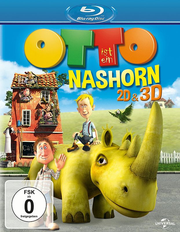 Otto ist ein Nashorn  (inkl. 2D-Version) [3D Blu-ray] 3D Blu-ray Disc