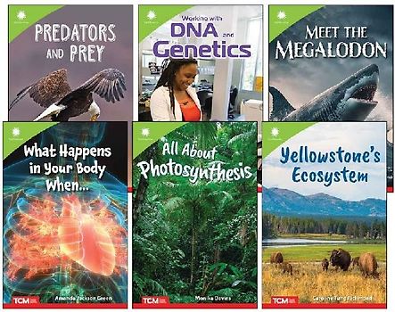 Smithsonian Steam Life Science Informational Text for Middle School 6-Book Set