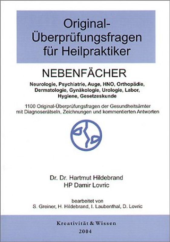 Original-Überprüfungsfragen für Heilpraktiker, Nebenfächer