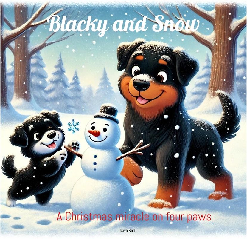 Blacky and Snow
