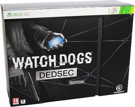 Watch Dogs [DEDSEC_Edition inkl. Aiden Figur, Steelbook, Sammlerbox, Artbook, Soundtrack, Karte von Chicago, 4 Sammelkarten, 3 Abzeichen, Internationale Version] Xbox 360