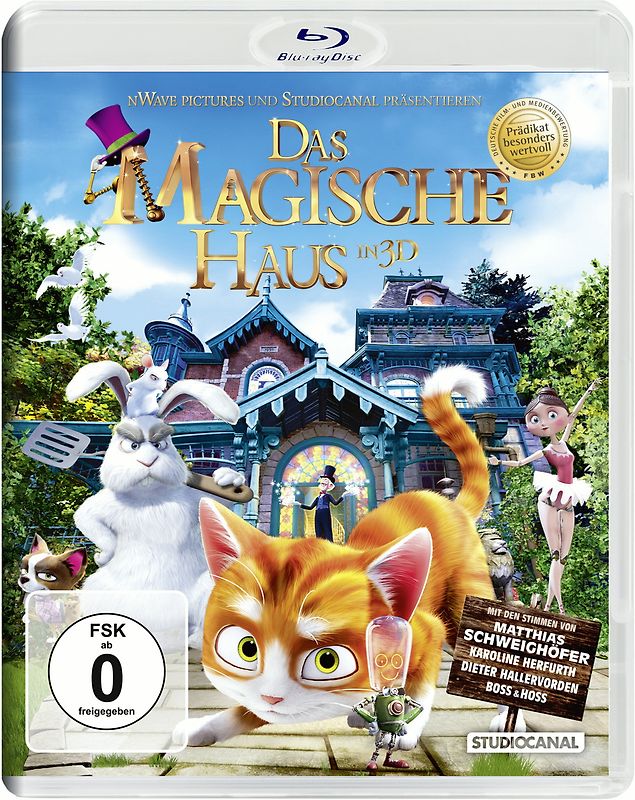 Das magische Haus 3D 3D Blu-ray Disc