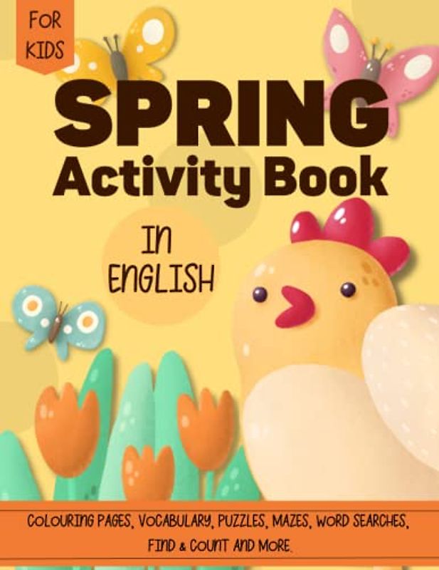 Spring Activity Book in English for Kids (English Language Resources for Kids, Band 4)