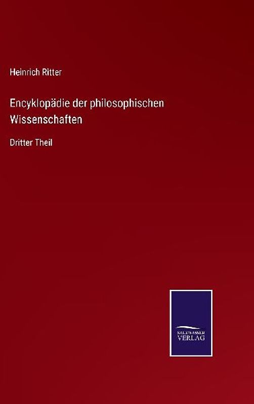 Encyklopädie der philosophischen Wissenschaften