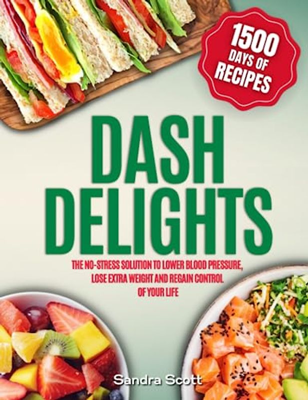 Dash Delights: The No-Stress Solution to Lower Blood Pressure, Lose Extra Weight And Regain Control of Your Life