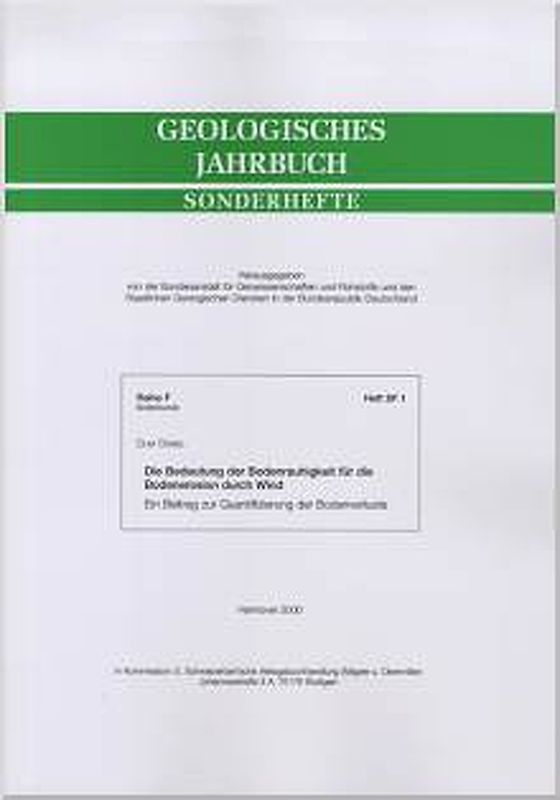 Die Bedeutung der Bodenrauhigkeit für die Bodenerosion durch Wind