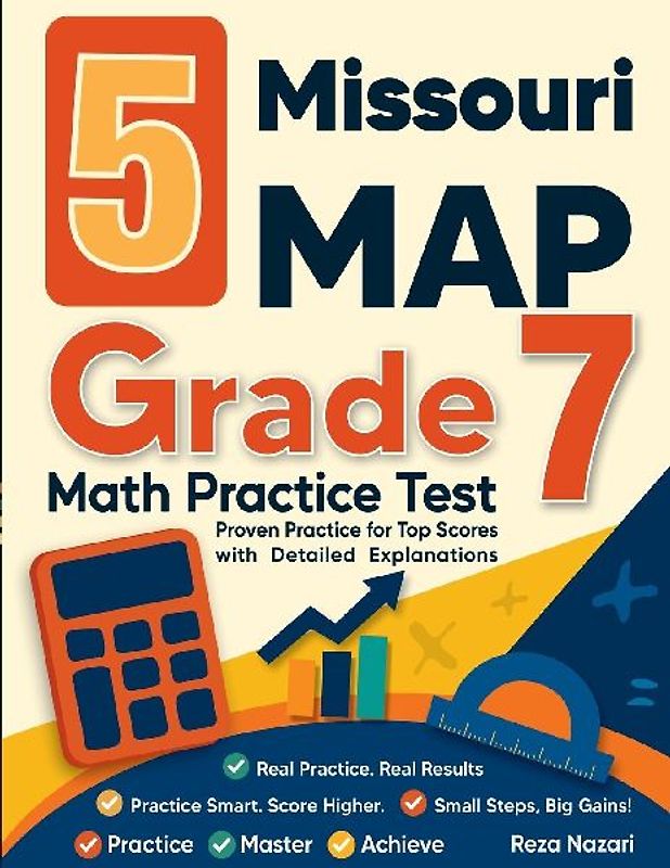 5 Missouri MAP Grade 7 Math Practice Tests
