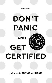 Don´t Panic and Get Certified