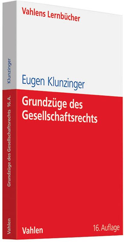 Grundzüge des Gesellschaftsrechts