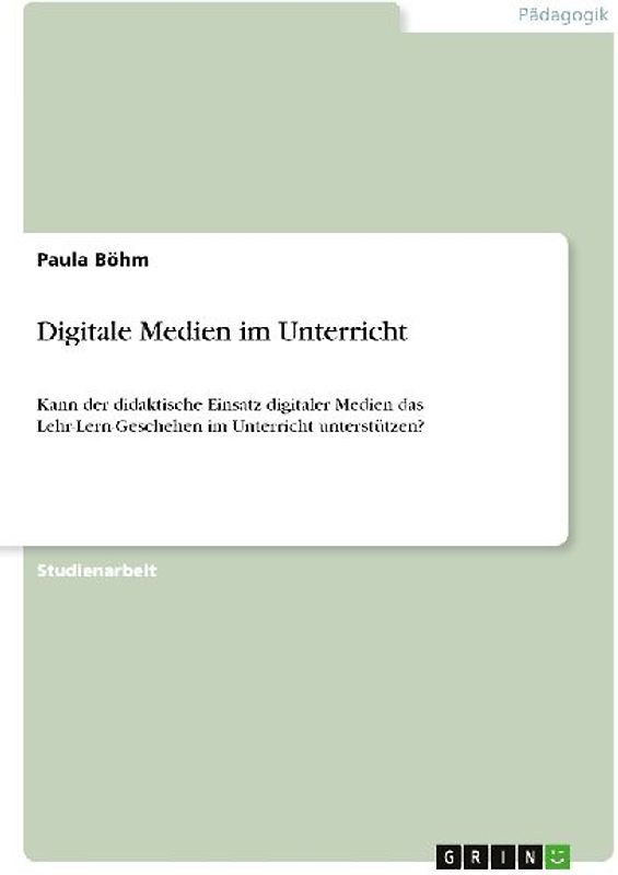 Digitale Medien im Unterricht