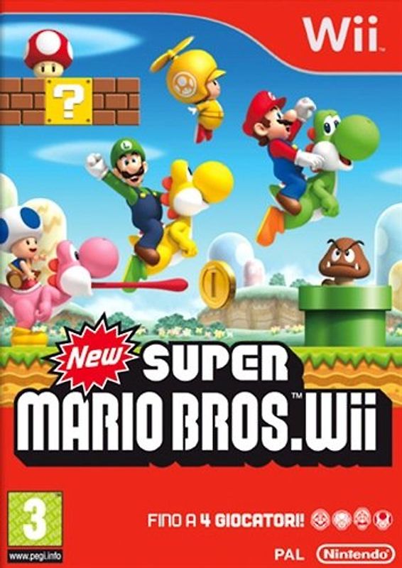 New Super Mario Bros. Wii [IT Import] Nintendo Wii
