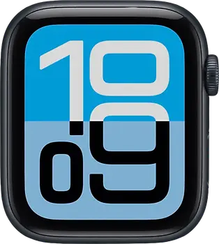 Apple Watch SE 2025 44 mm Boîtier aluminium minuit [Wi-Fi + Cellulaire]