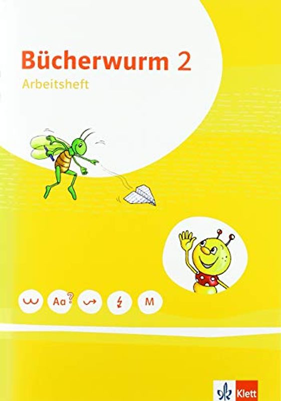 Bücherwurm Sprachbuch 2. Ausgabe für Berlin, Brandenburg, Mecklenburg-Vorpommern, Sachsen, Sachsen-Anhalt, Thüringen: Arbeitsheft Klasse 2 (Bücherwurm. Ausgabe ab 2019)